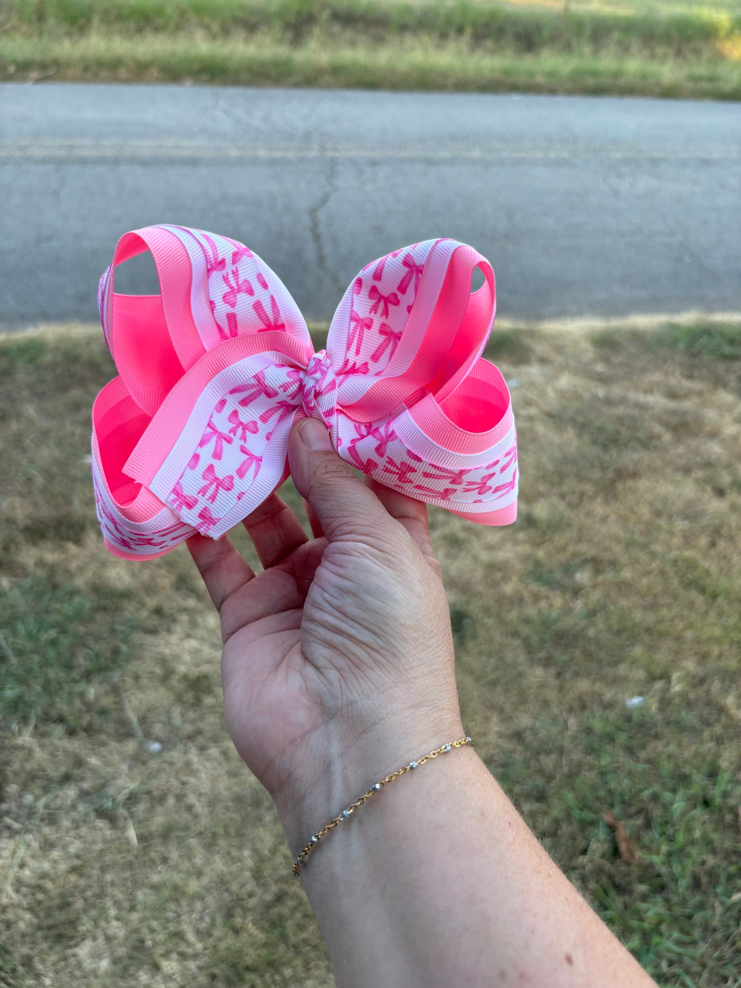 Large layered bows