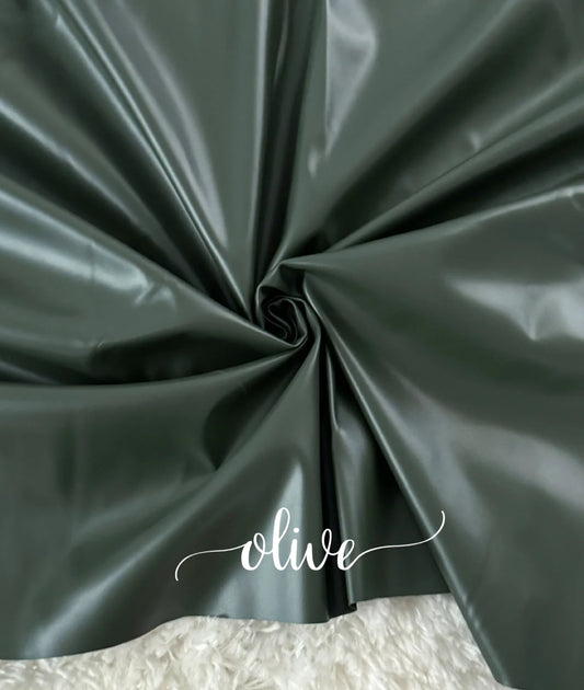 Olive leather