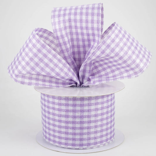 Lavender plaid
