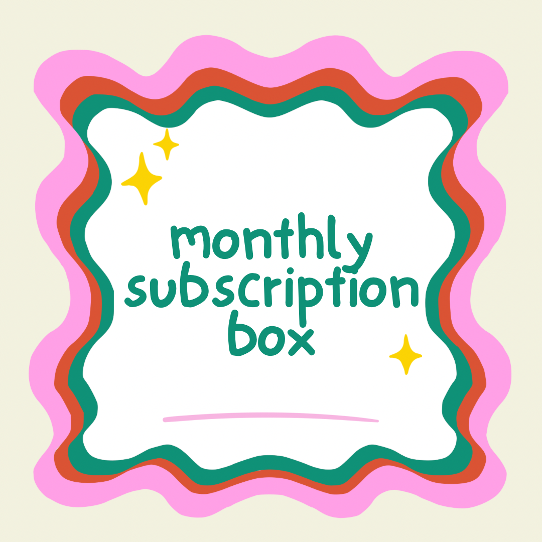 Monthly Subscription Box 3-4 bows
