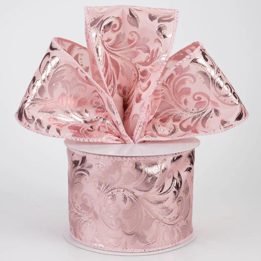 PINK EMBOSSED METALLIC - THE SOPHIA COLLECTION