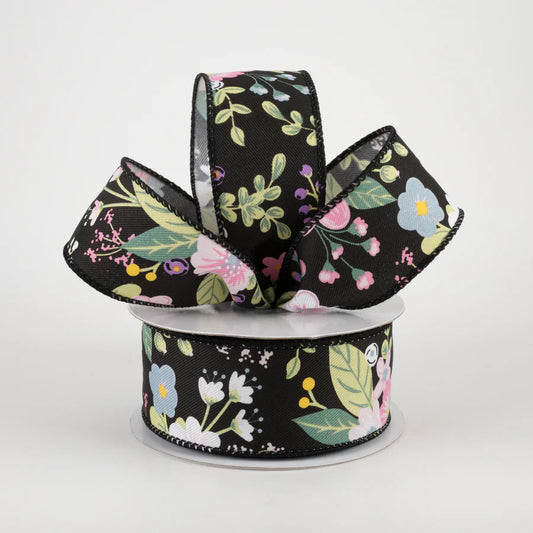 BLACK FLORAL - THE SOPHIA COLLECTION